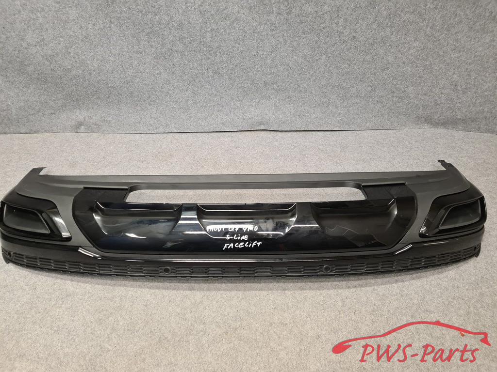 AUDI Q7 4M0 4M S-LINE FACELIFT DIFFUSER ACHTERBUMPER ORIGINE, Auto-onderdelen, Gebruikt, -, -, Achter