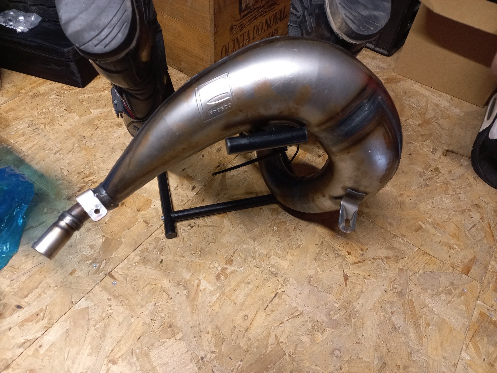 Beta Xtrainer 250-300cc uitlaat Fresco, Fietsen en Brommers, Ophalen, Zo goed als nieuw