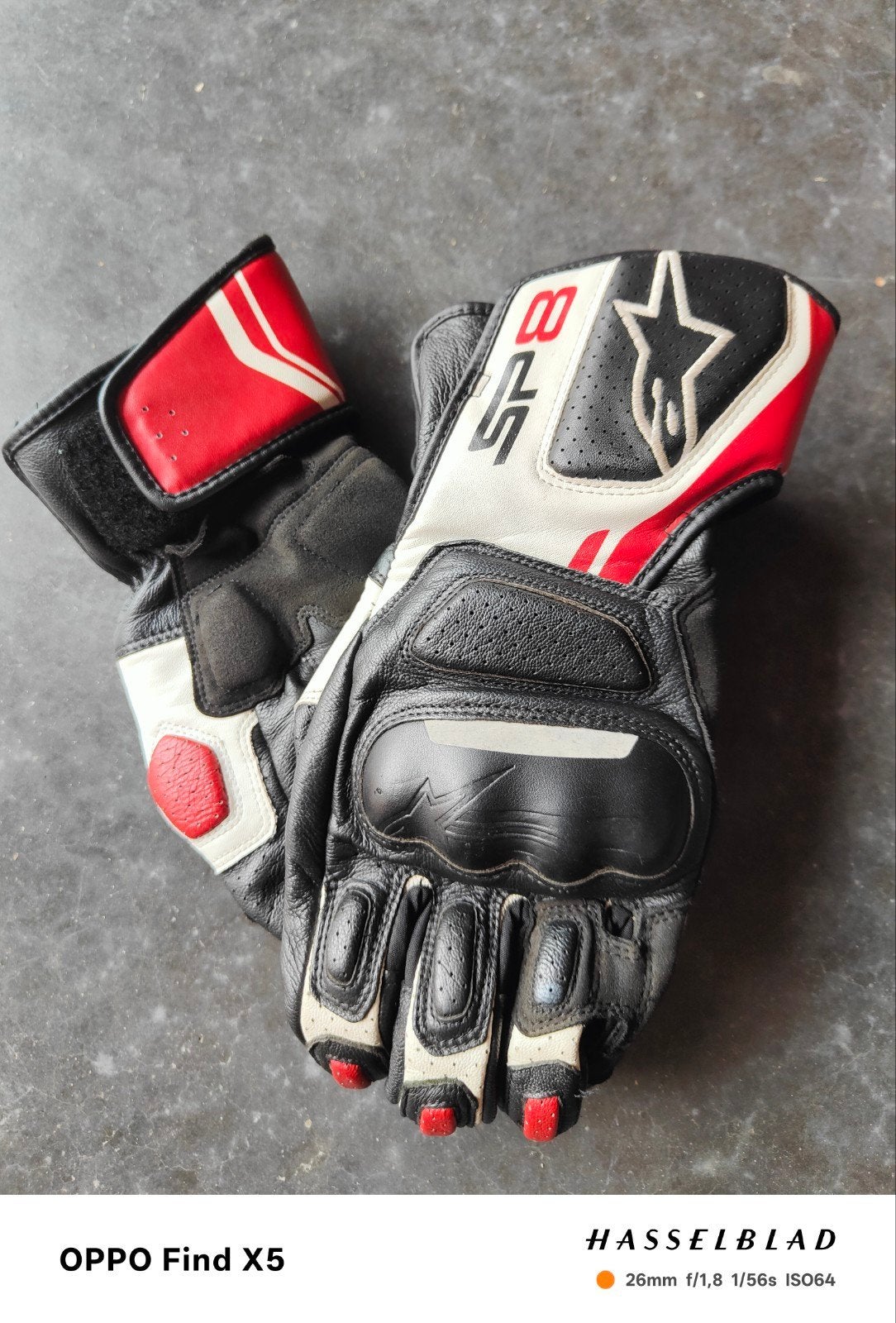 Motorhandschoenen alpinestars sp8, Ophalen