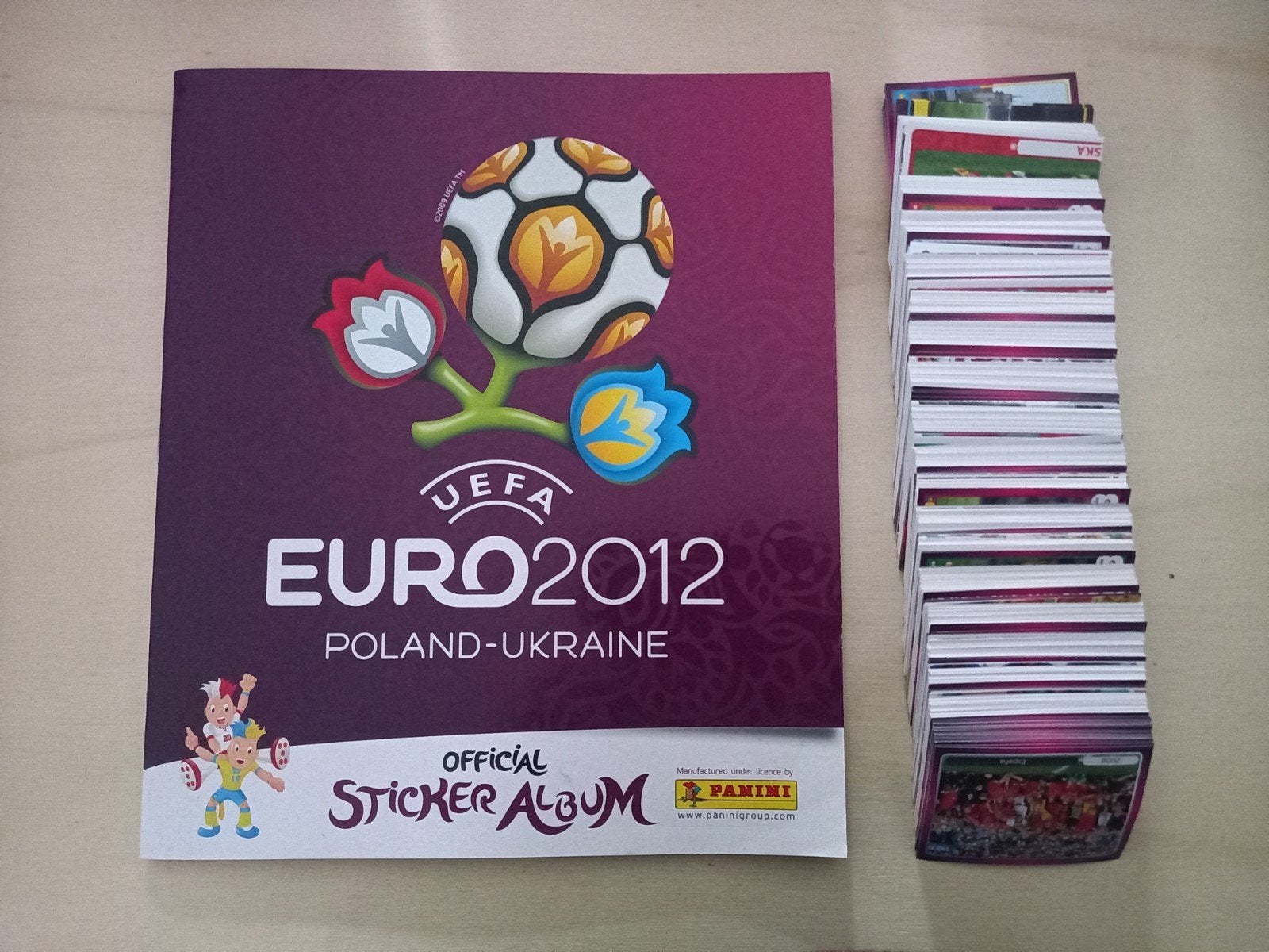 Panini Stickers EURO 2012 Polen-Oekraine, Ophalen of Verzenden, Nieuw, Sticker