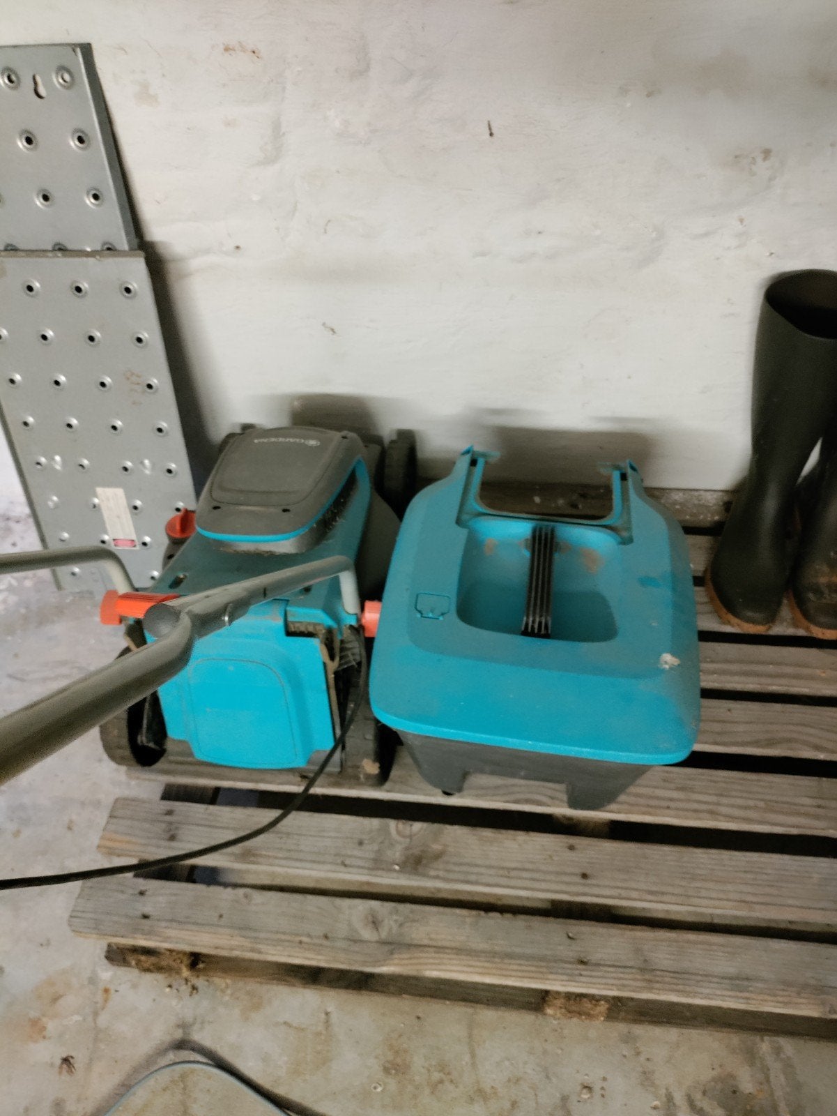 electrische grasmaaier gardena, Tuin en Terras, Ophalen