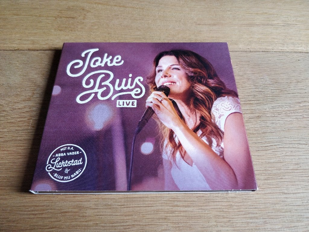 Joke Buis - Live, Cd's en Dvd's, Cd's | Religie en Gospel, Digipak, Ophalen of Verzenden, Zo goed als nieuw, Christelijke pop