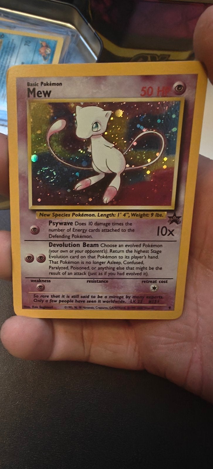 Mew promo - mooie swirl, Ophalen