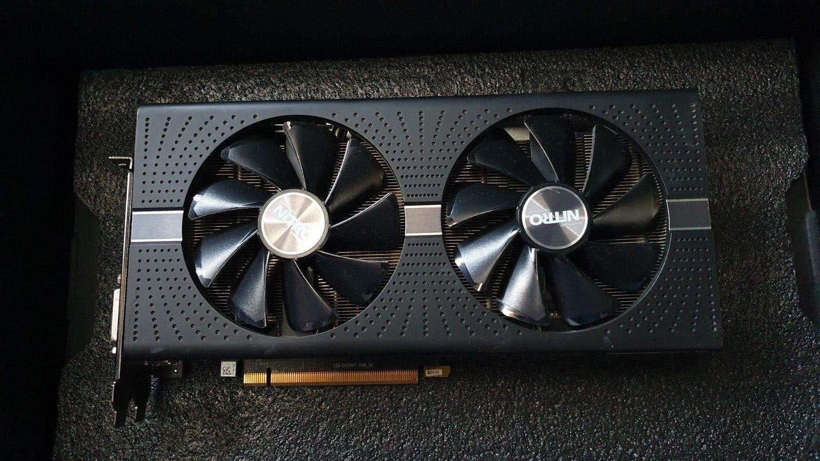 Rx580 4gb ddr5 sapphire nitro+, Enlèvement ou Envoi