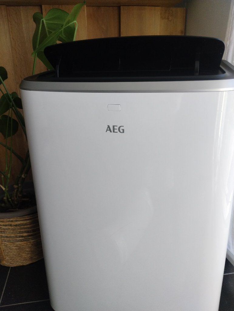 Mobiele airco AEG type AXP34U338HW chillflex Pro, Electroménager, Climatiseurs, Refroidissement et Déshumidification, Moins de 60 m³