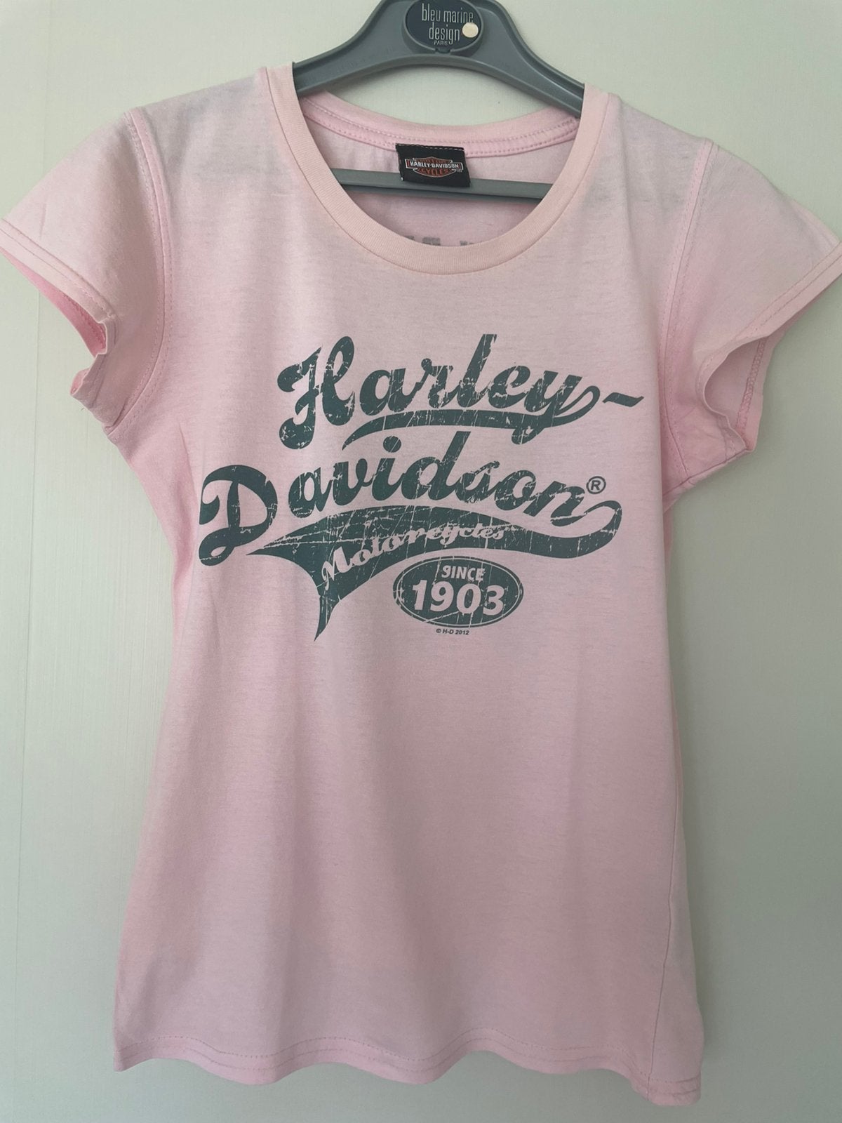 T-shirt Harley Davidson dames, maat S, 100 % katoen, Motoren, Ophalen, Dames