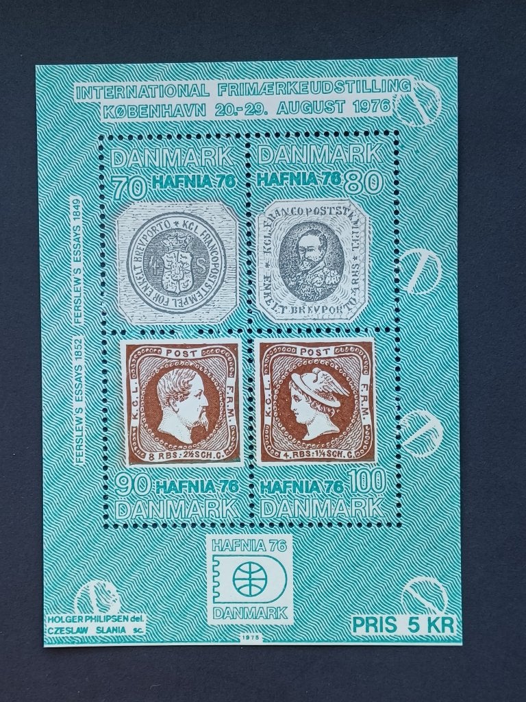 Timbres du Danemark, Timbres & Monnaies, Enlèvement ou Envoi, Danemark, Non oblitéré