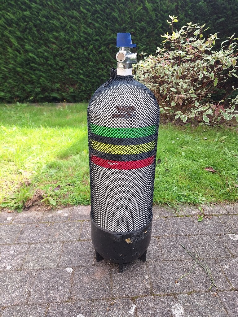Duikfles - 15l - 200bar, Watersport en Boten, Ophalen, Gebruikt, Duikfles