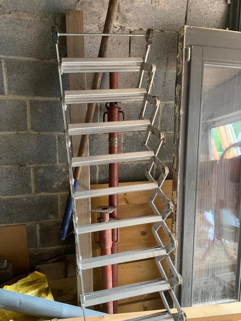 Escalier accordeon, Bricolage & Construction, Enlèvement, Utilisé, Escalier