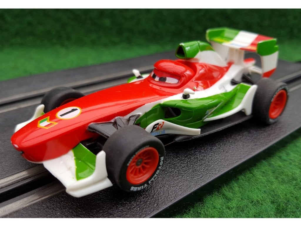 Carrera Go: Disney/Pixar Cars 2 Francesco Bernoulli, Ophalen of Verzenden, Gebruikt, Racebaan, Carrera