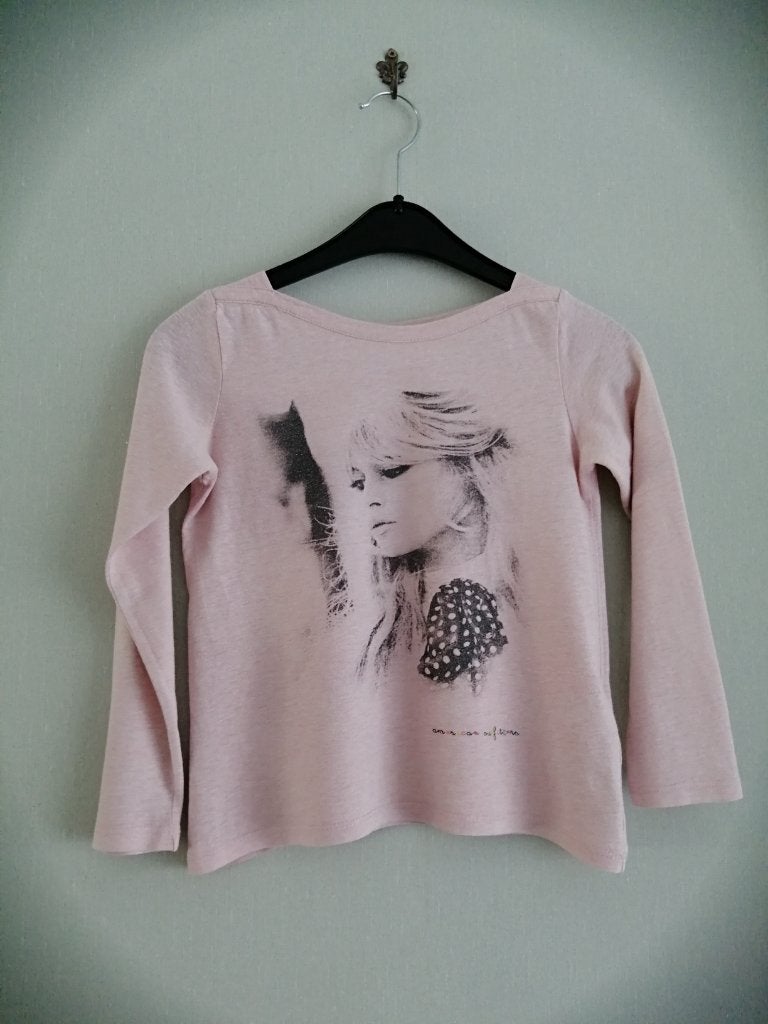 mooie shirt AO maat 6 jaar, Gebruikt, Meisje, AO76 American Outfitters, Ophalen of Verzenden