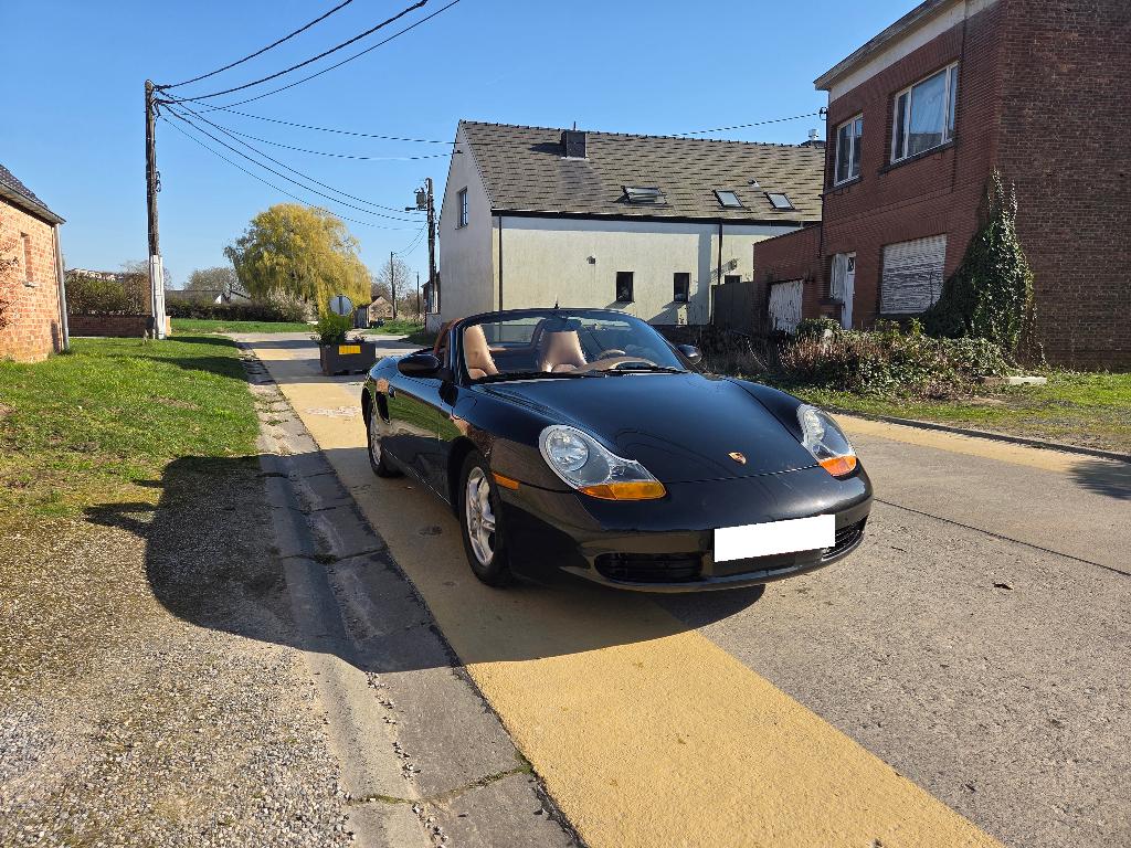 Porsche Boxster // full carnet Porsche 2.7 // 2e prop, Autos, Porsche, Cuir, Achat, Beige, Cabriolet