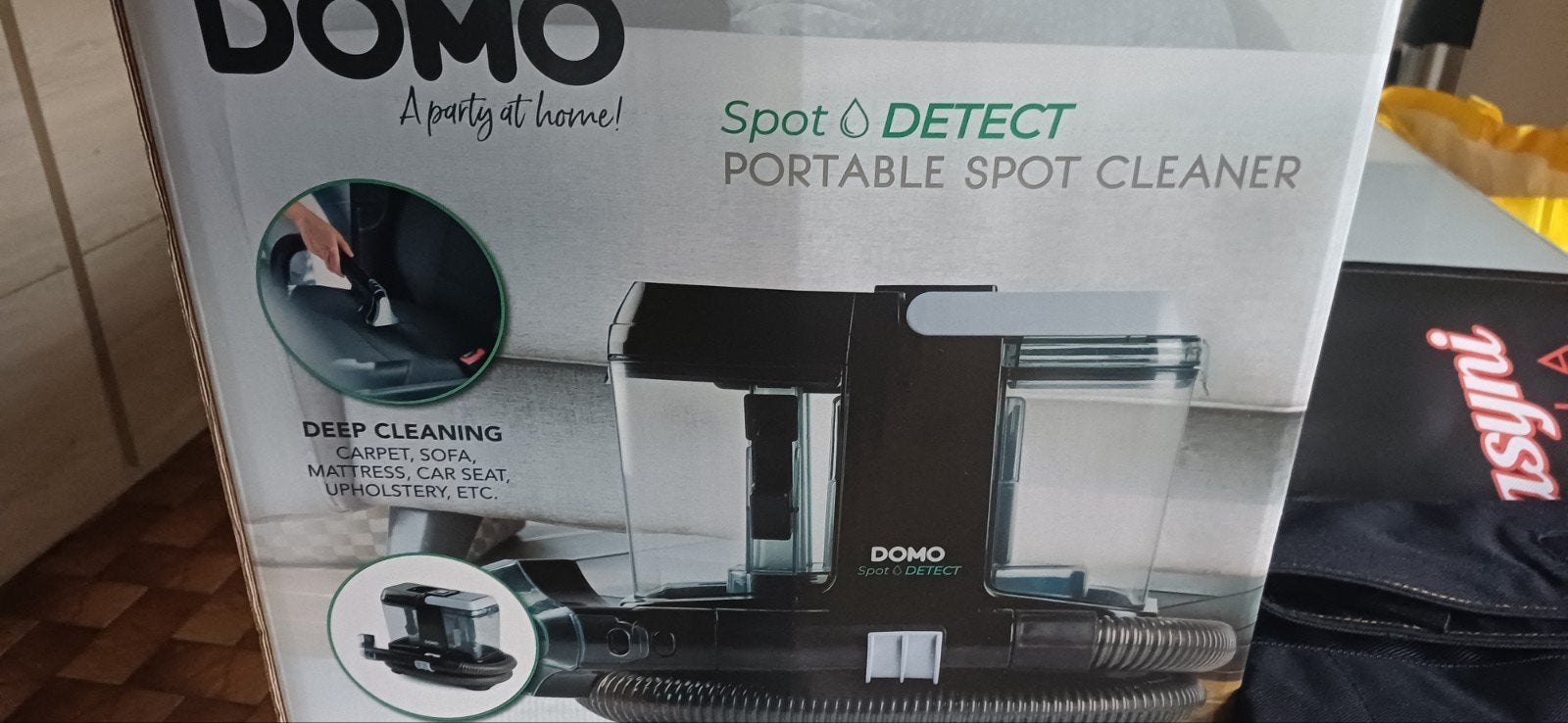 nettoyeur aspirateur, Enlèvement