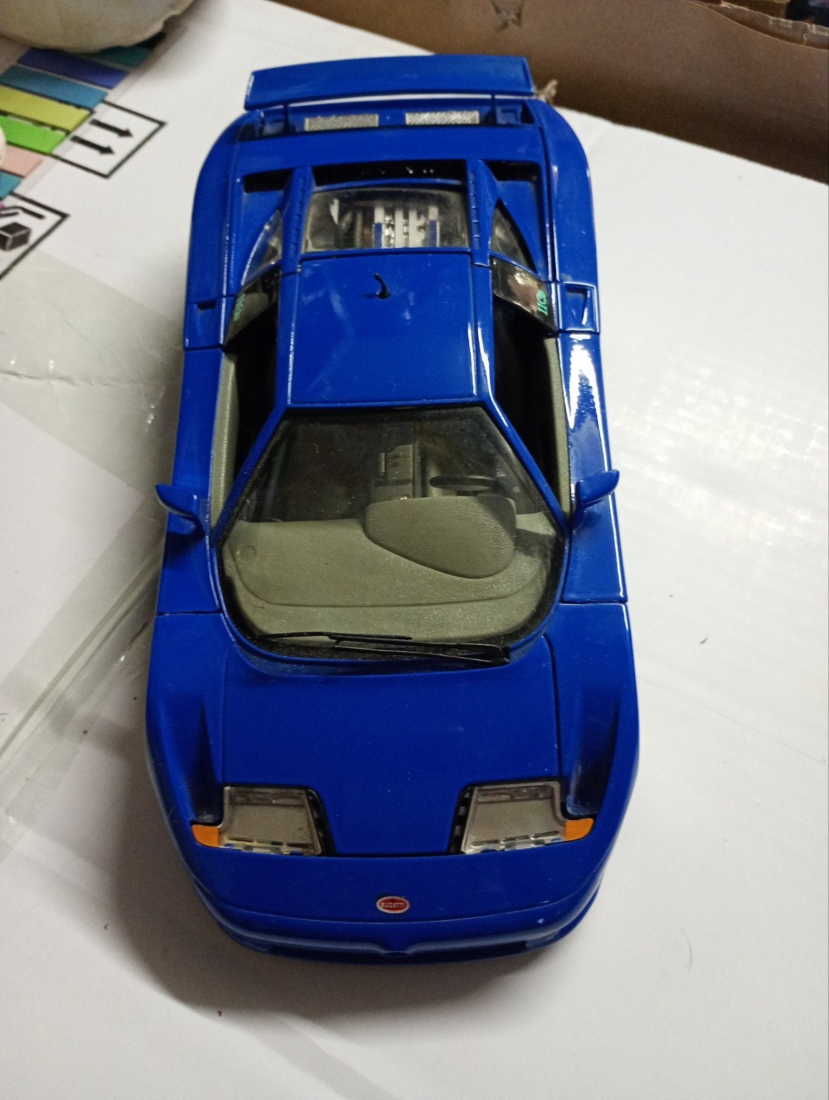 burago bugatti, Hobby en Vrije tijd, Modelauto's | 1:18, Ophalen, Burago