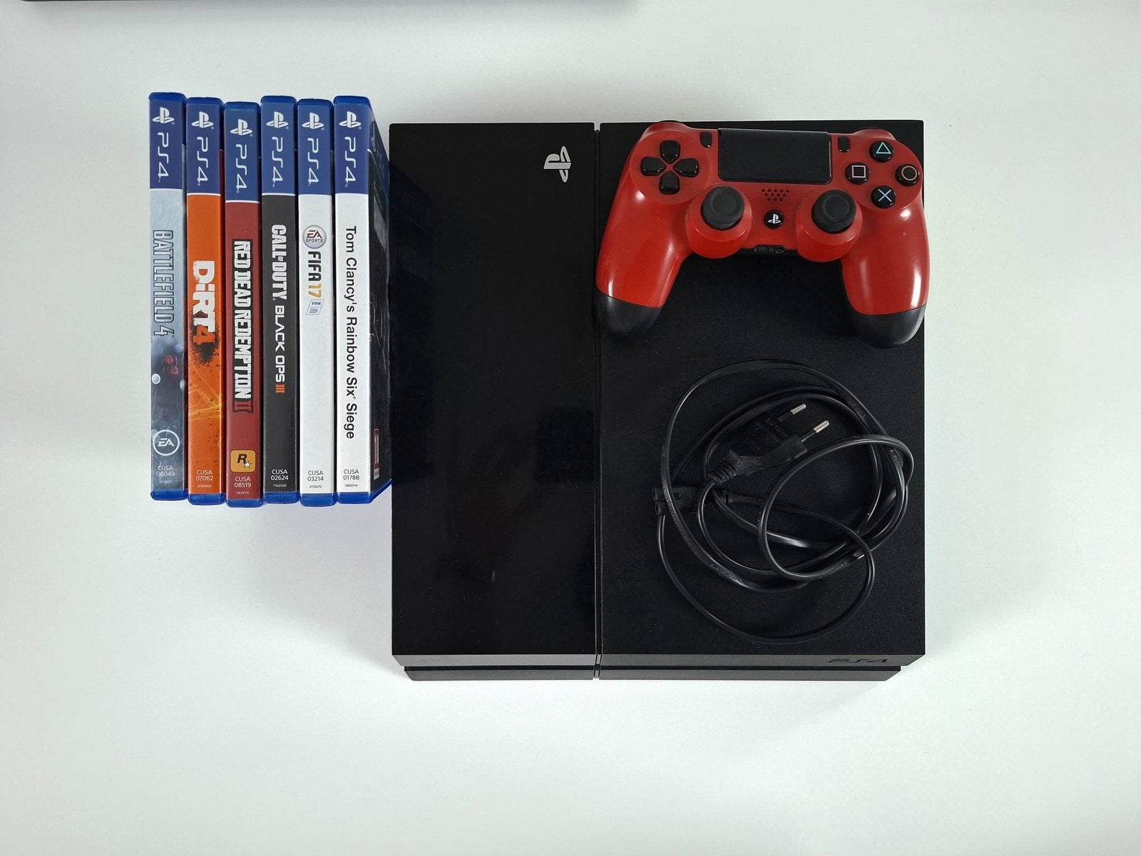 PlayStation 4 500GB + 6 Games + Controller, Games en Spelcomputers, Ophalen, Zo goed als nieuw, 500 GB
