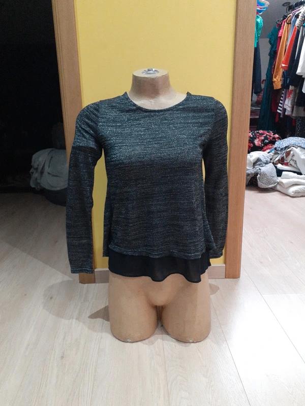 Blouse noir et argent taille m mim, Taille 38/40 (M), Enlèvement ou Envoi, Porté, MIM