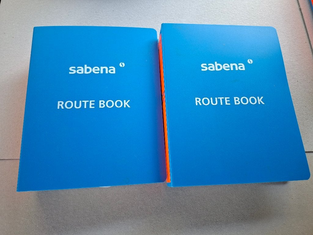 Sabena - Route Bool 6 et 7, Collections, Enlèvement ou Envoi, Utilisé, Palais ou Waag, Plein