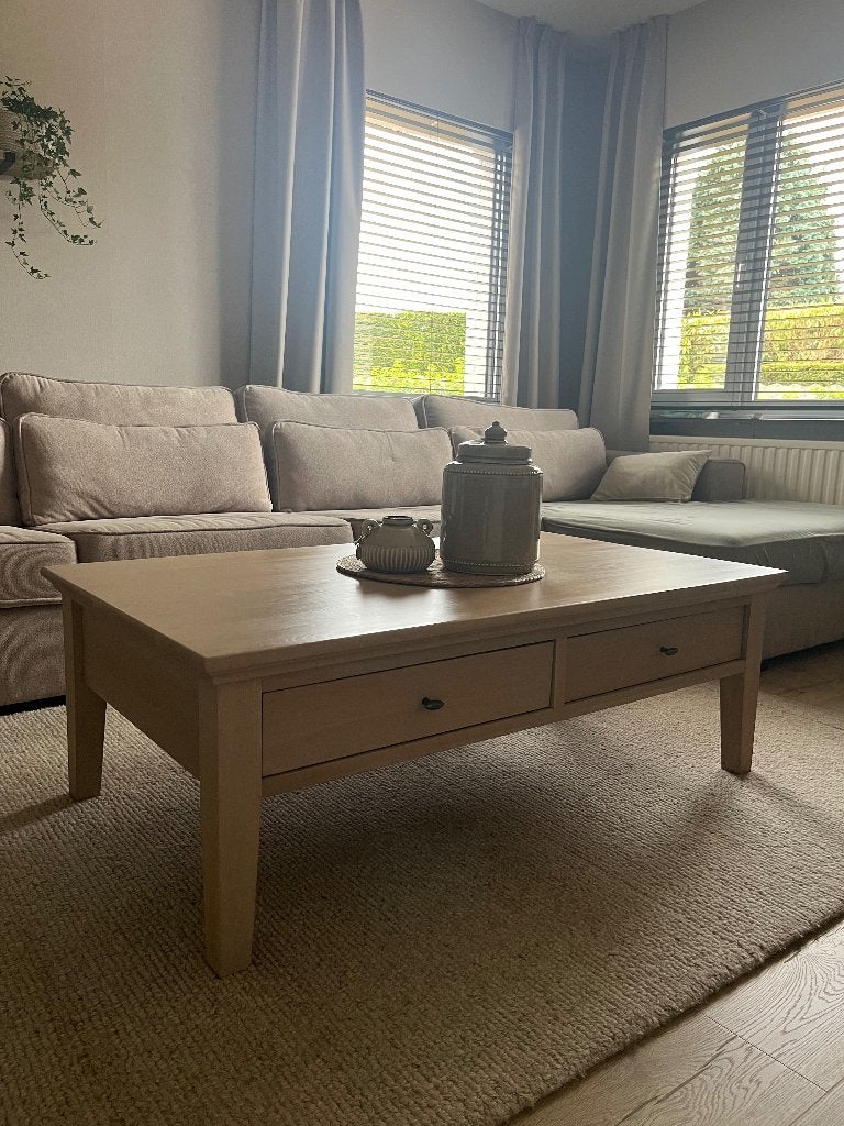 Massieve salontafel, Ophalen, 100 tot 150 cm, 50 tot 100 cm, Landelijk