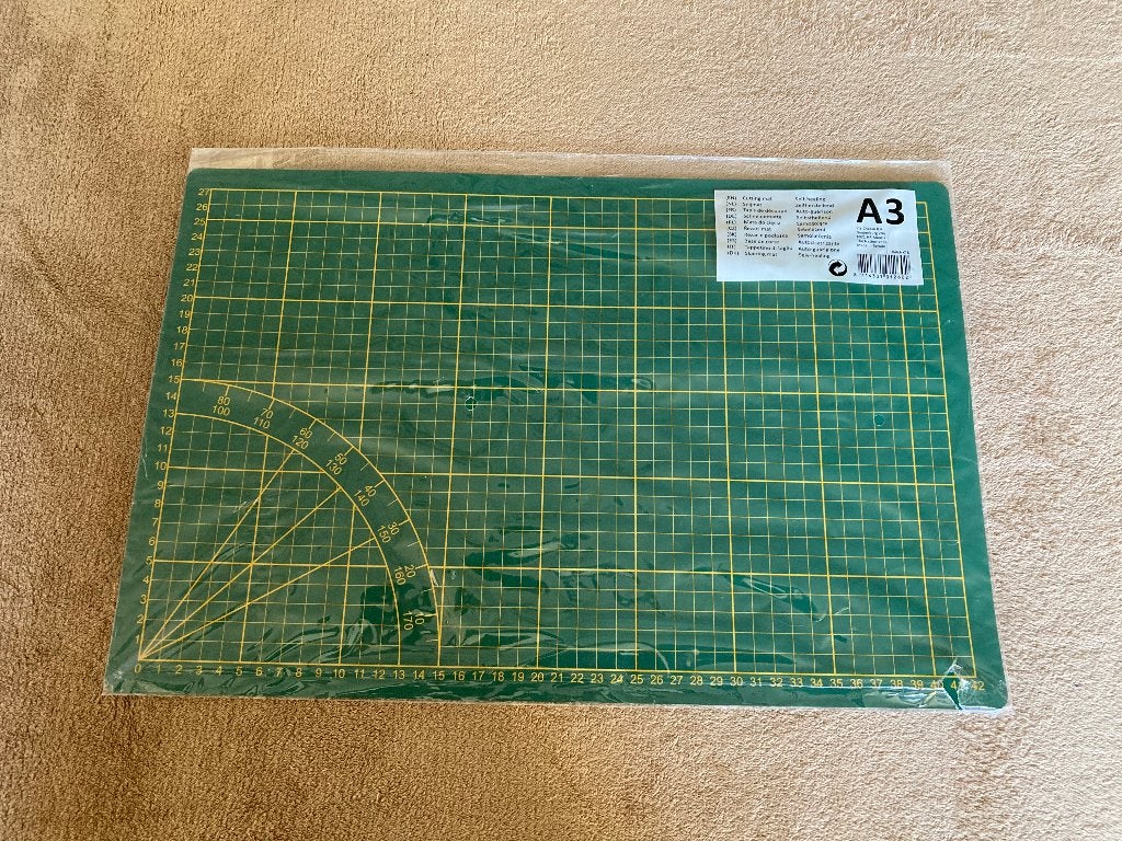 Groene snijmat (L=44,5 cm, B=29,5 cm) nieuw in de verpakking, Hobby en Vrije tijd, Groen, Nieuw, Ophalen of Verzenden, Overige materialen