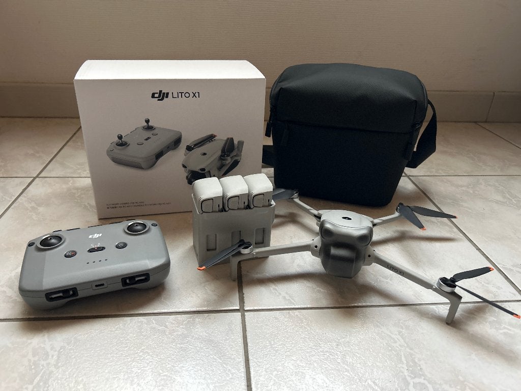 DJI lito x1, TV, Hi-fi & Vidéo, Drone avec caméra, Retour au point de départ, Moins de 250 g, Qualité supérieure