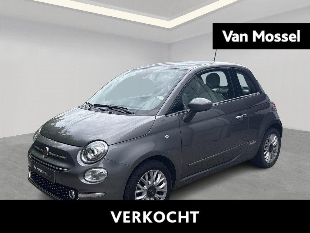 Fiat 500 1.2 69 MTA Lounge, 4 zetels, Stof, Gebruikt, 4 cilinders
