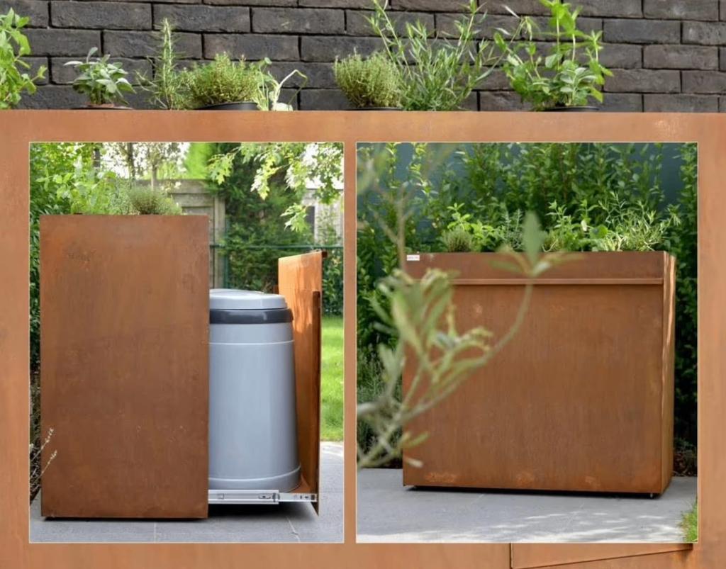 Kujp afvalbak, Tuin en Terras, Ophalen, Nieuw