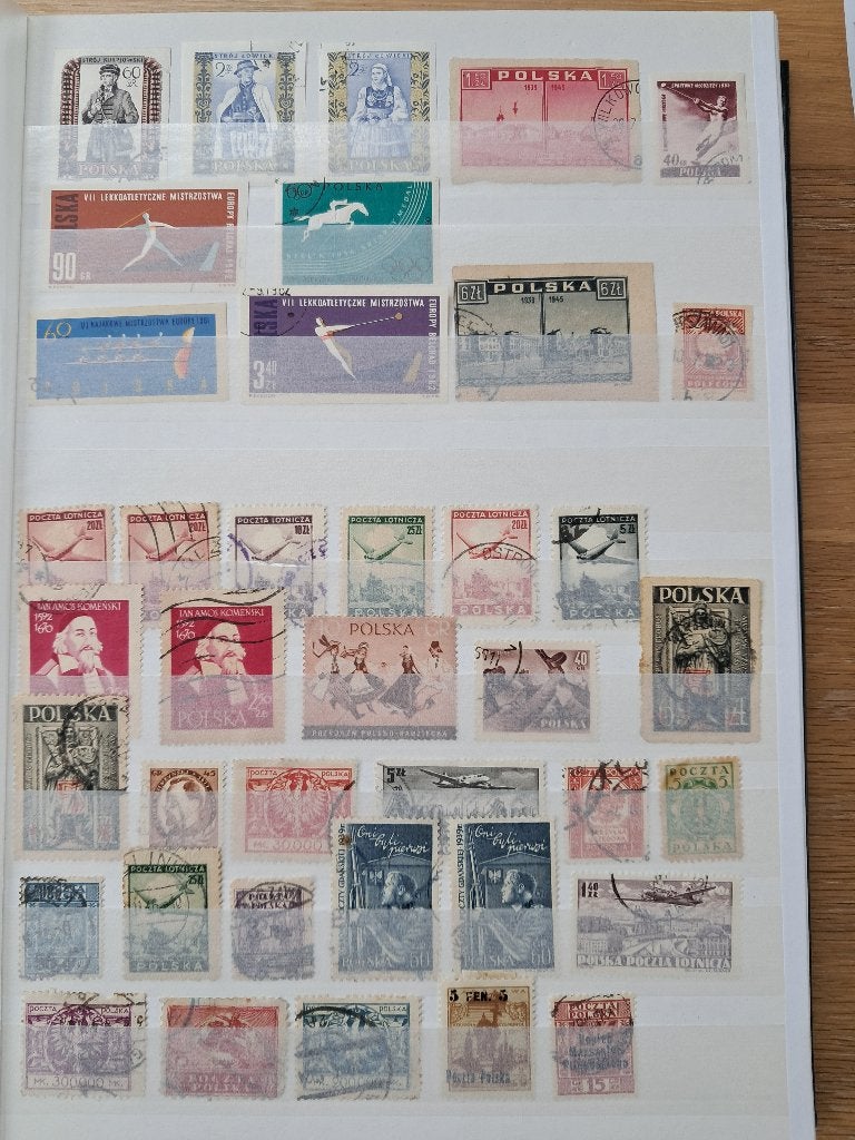 lot de timbres polonais, à échanger, Enlèvement ou Envoi, Pologne