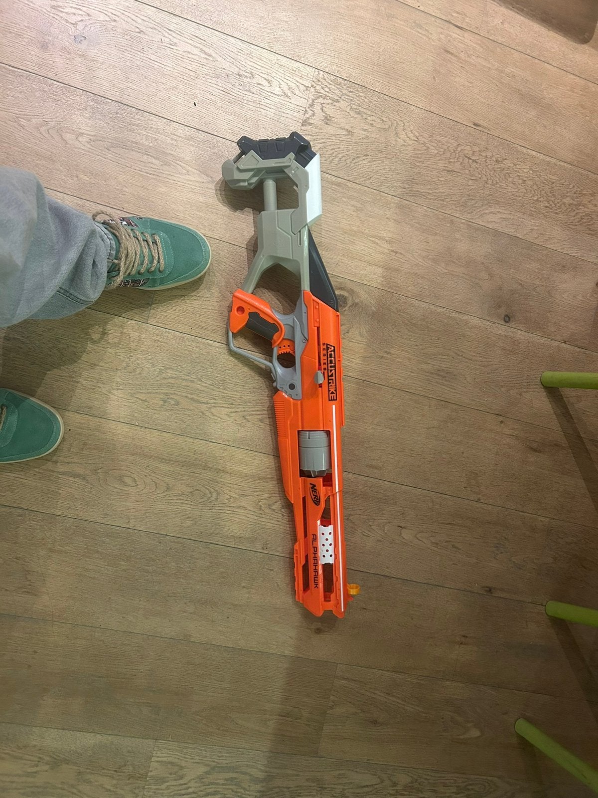 Nerf geweer pistool, Ophalen, Gebruikt