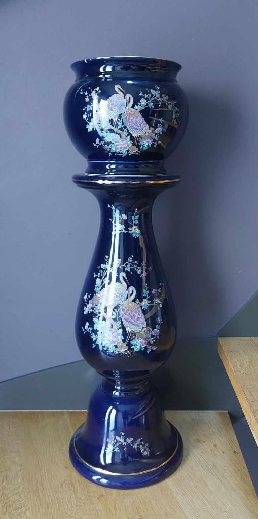 colonne et cache pot céramique chinoise, Antiquités & Art, Enlèvement