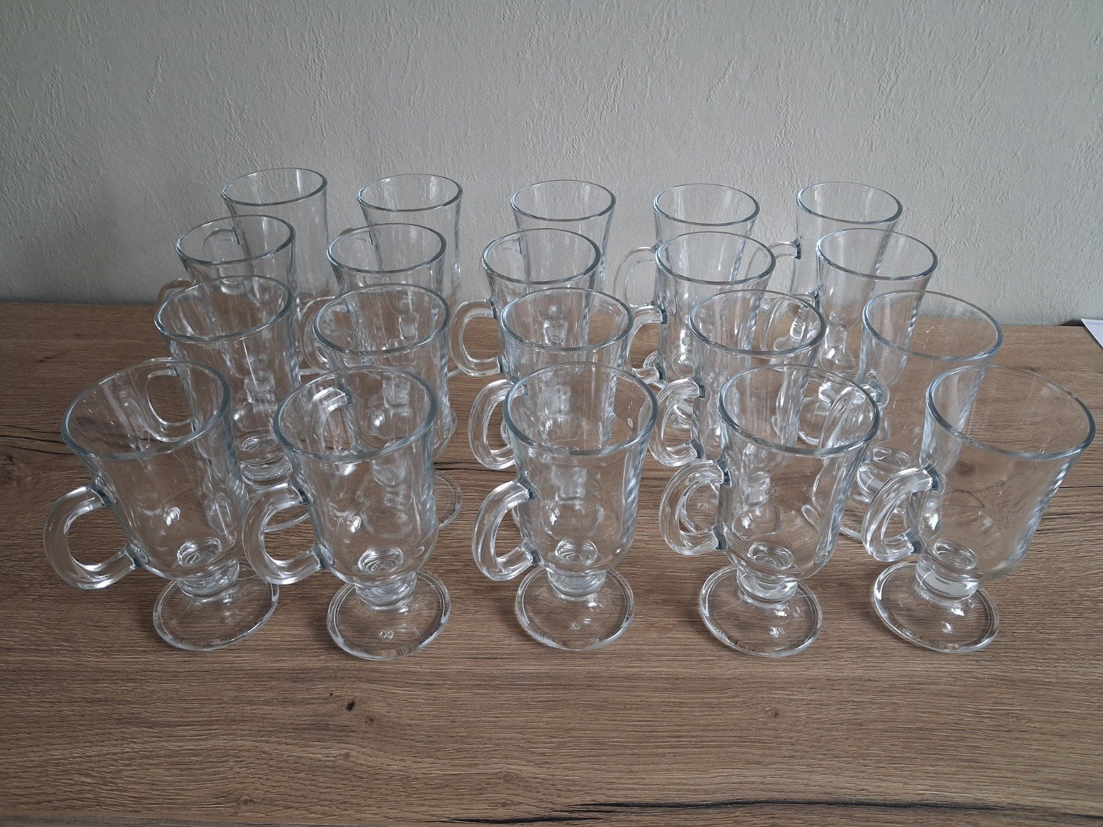 irish coffee glazen aan 0.50€, Verzamelen, Glas en Drinkglazen, Ophalen of Verzenden