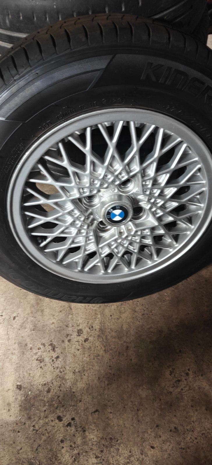 originele bbs 14 duims bmw e30, Auto-onderdelen, Banden en Velgen, Ophalen, 14 inch, 175 mm, Banden en Velgen