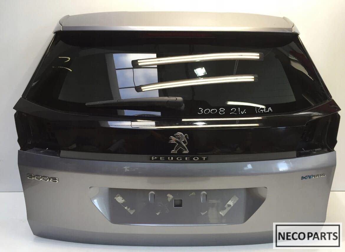 PEUGEOT 3008 2021 FACELIFT ACHTERKLEP OIRGINEEL OP AANVRAAG!, Arrière, -, Haillon arrière, Utilisé