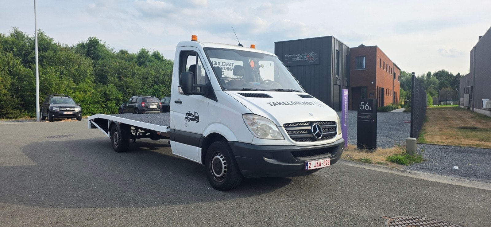 À vendre Camion de remorquage Mercedes Sprinter/AutoPech 2.2, Autos, Camionnettes & Utilitaires, Achat, 110 kW, Entreprise, Boîte manuelle