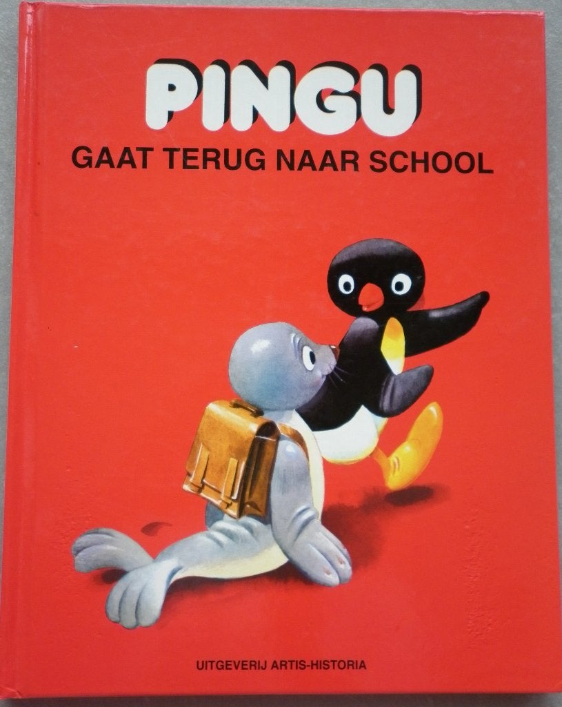 Leesboek/prentenboek - Pingu gaat terug naar school, Boeken, Fictie algemeen, Ophalen of Verzenden, Zo goed als nieuw, Artis Historia
