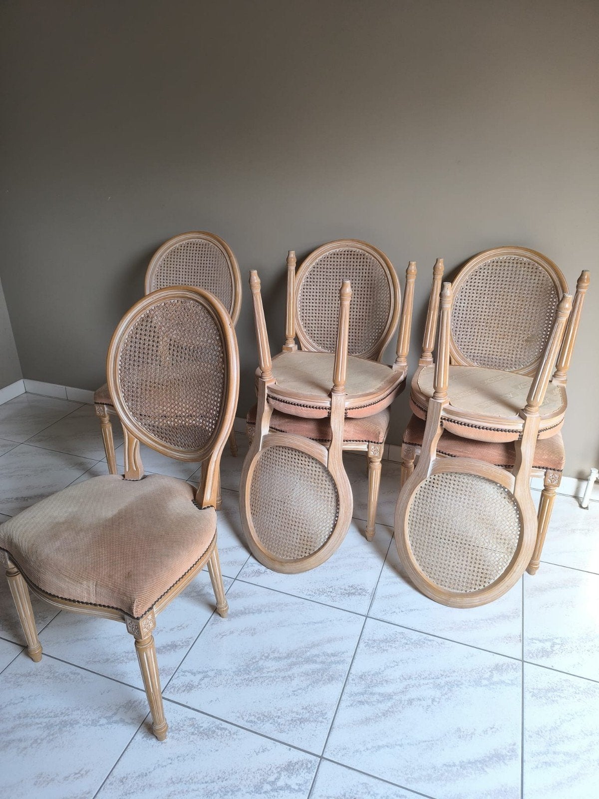 lot de 6 chaises, Enlèvement