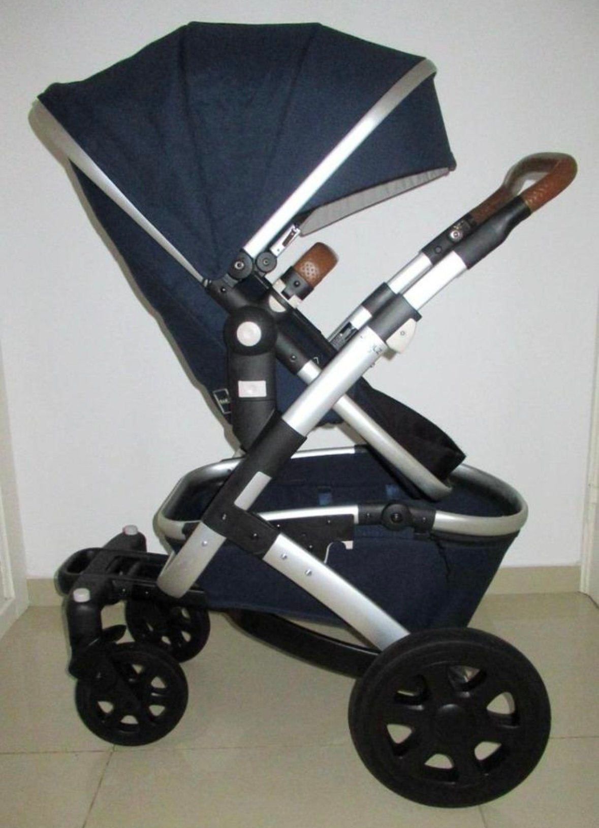 Joolz Geo2 Classic Blue 3 in 1 - COMPLEET, Kinderen en Baby's, Ophalen, Zo goed als nieuw, Maxi-Cosi