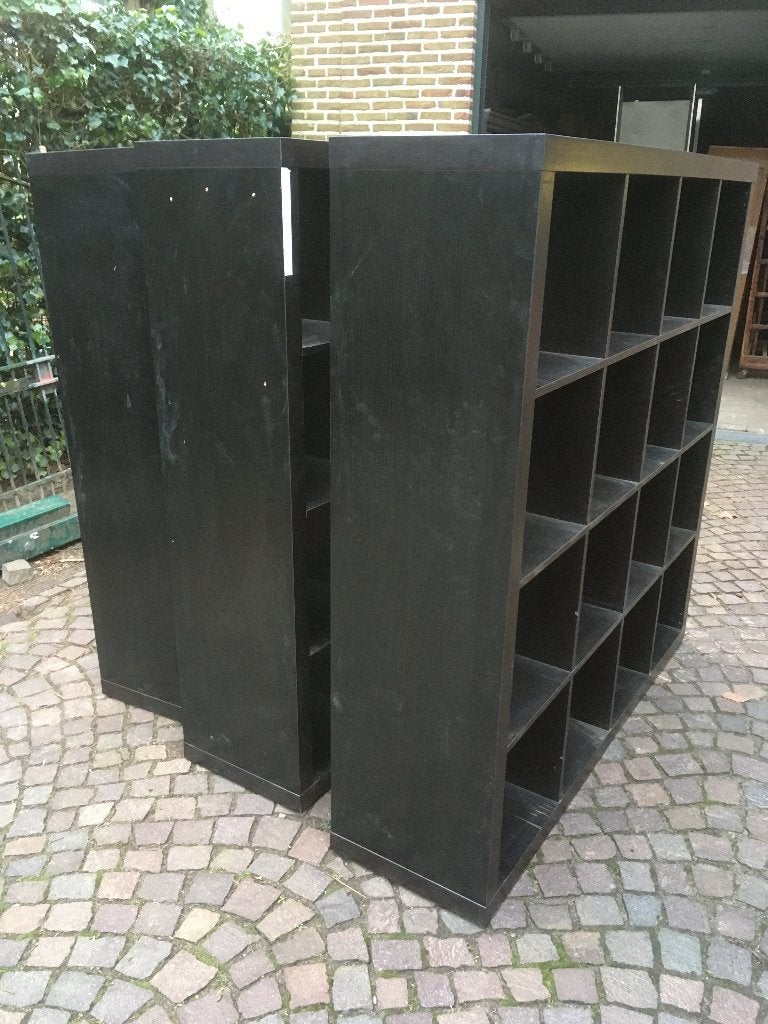 3 Ikeakasten “Kallax”, Ophalen, Gebruikt