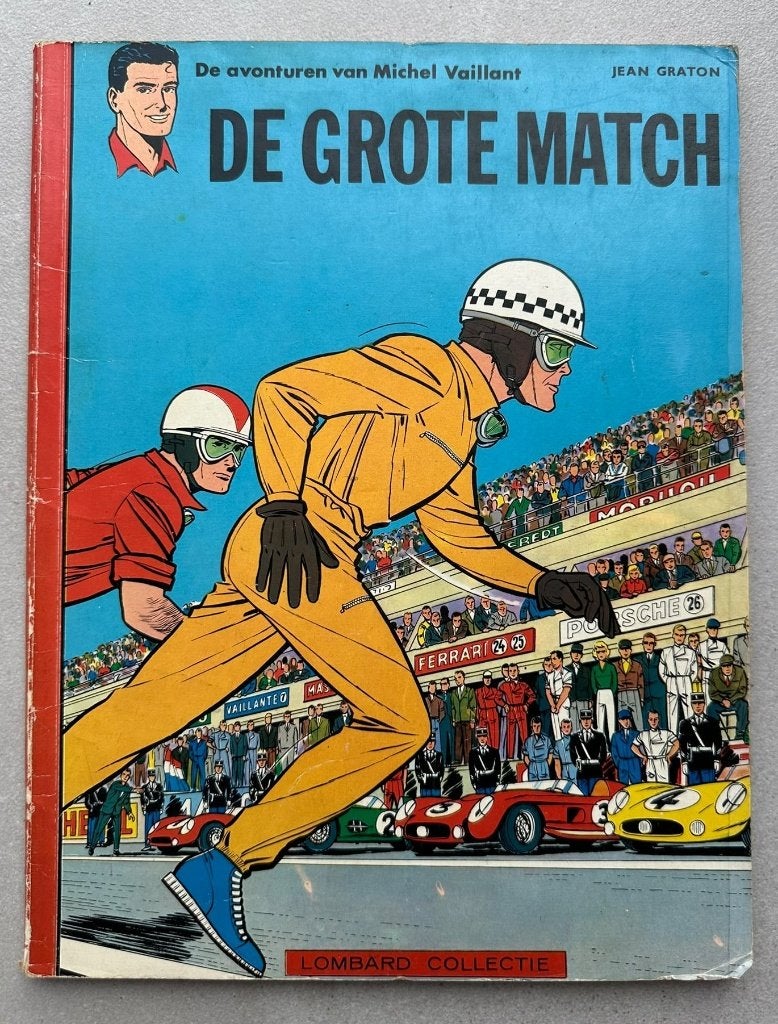 Michel Vaillant – De grote match (1e druk 1959, SC), Jean Graton, Enlèvement ou Envoi, Une BD, Utilisé