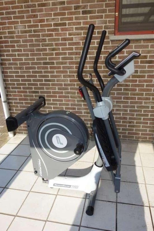 crosstrainer Pro Form Space Saver 700, Sports & Fitness, Jambes, Comme neuf, Synthétique, Enlèvement