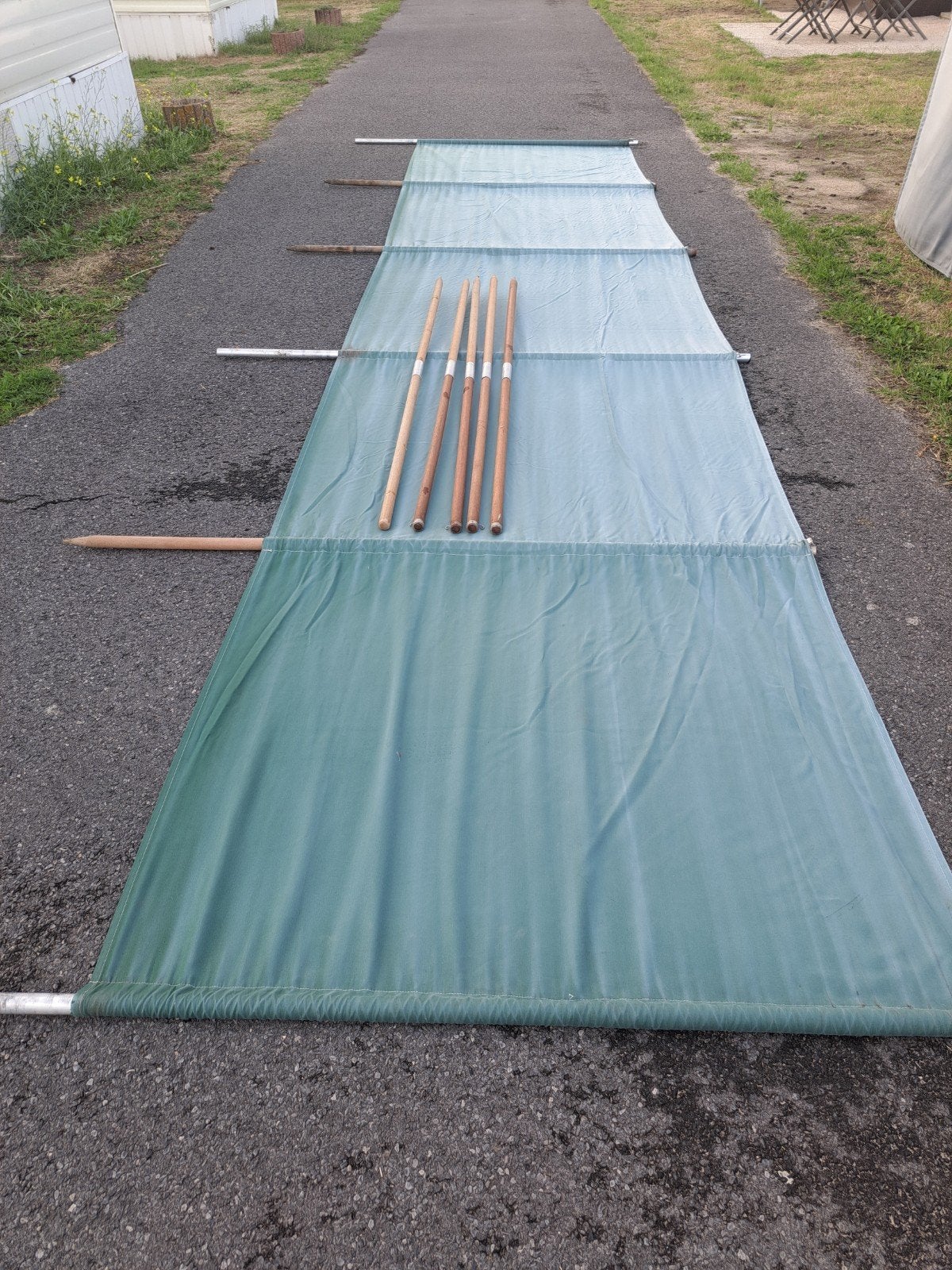 Windzeil, Caravans en Kamperen, Tentaccessoires, Ophalen