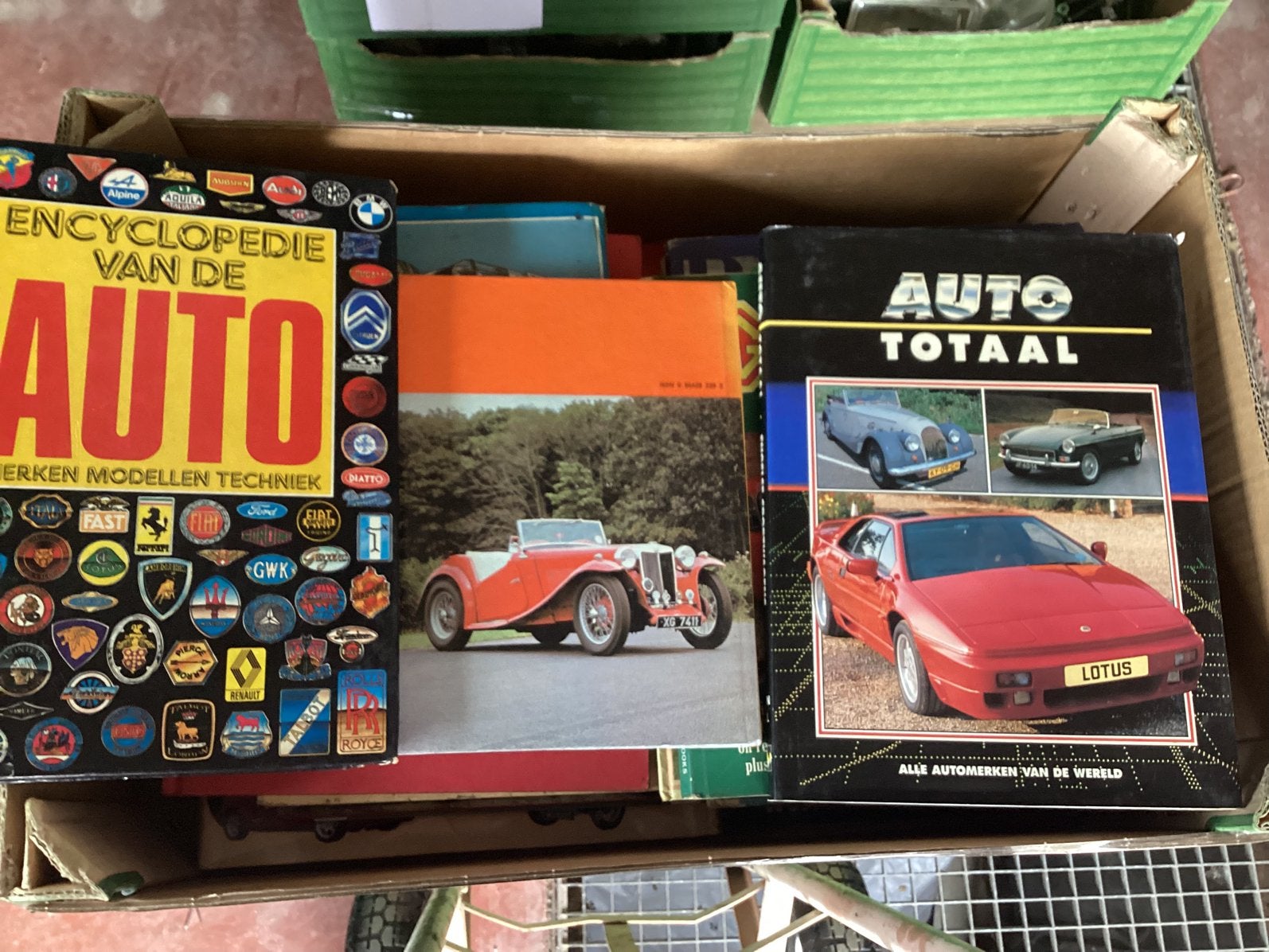 Livres Oldtimer MG, Enlèvement, MG