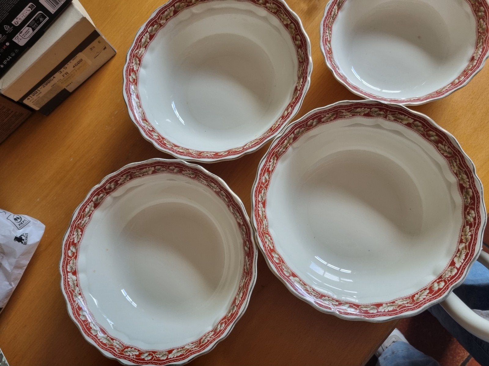 Vaisselle anglaise ancienne