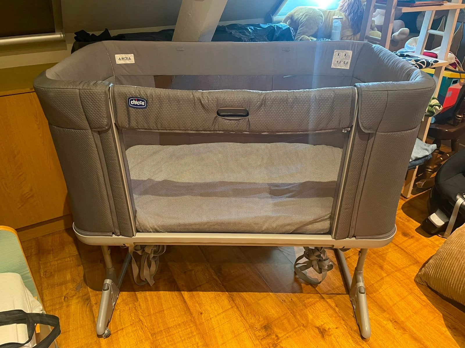 Chicco next2me forever, Kinderen en Baby's, Babywiegjes en Ledikanten, Ophalen, Zo goed als nieuw