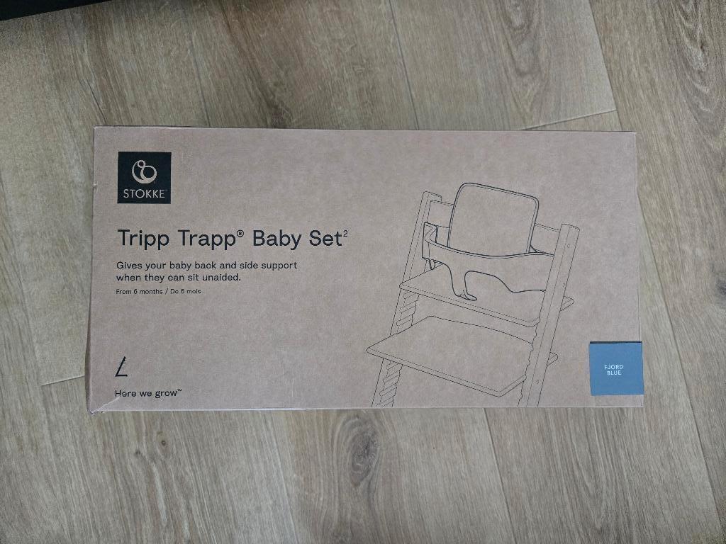 Tripp Trapp stoelverkleiner fjord blauw, Ophalen, Nieuw, Overige typen, Stoelverkleiner
