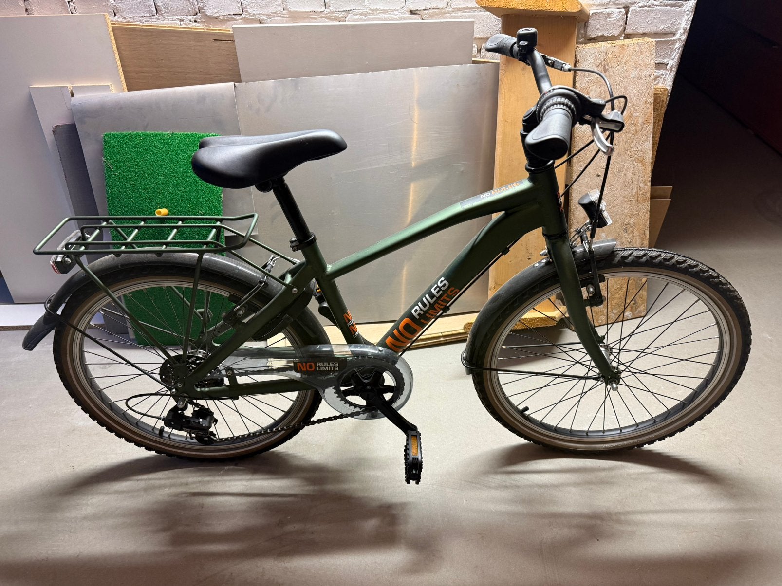 Nieuwe kinderfiets 22inch, Neuf, Vitesses, Frein sur jante, Enlèvement