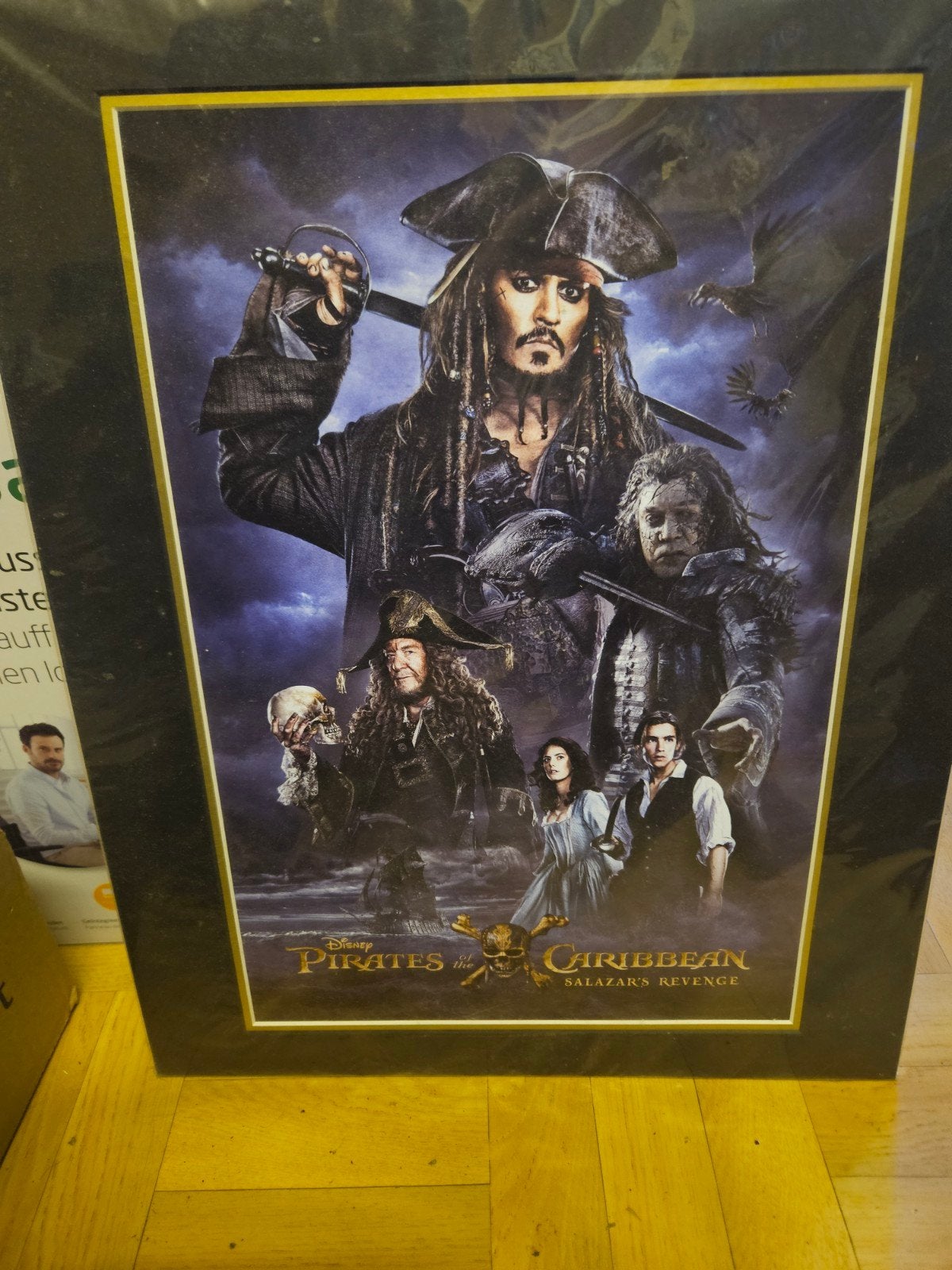 pirates of the caribbean harde karton foto, Ophalen