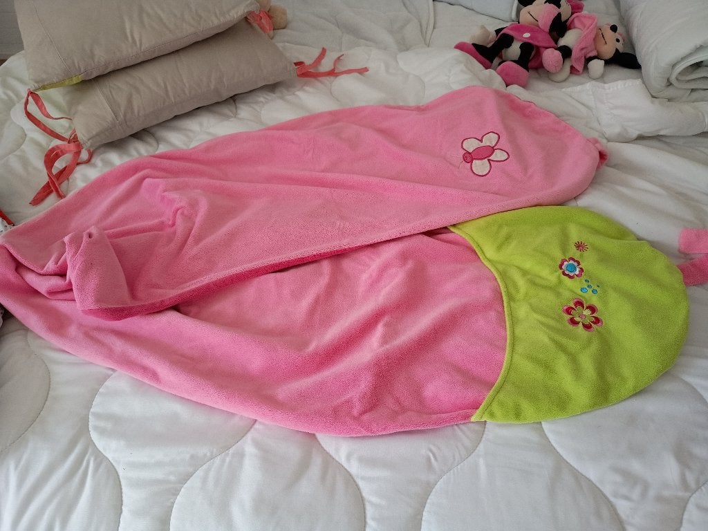 Grande housse pour coussin d'allaitement, Enfants & Bébés, Enlèvement ou Envoi, Comme neuf, Rose, Autres types