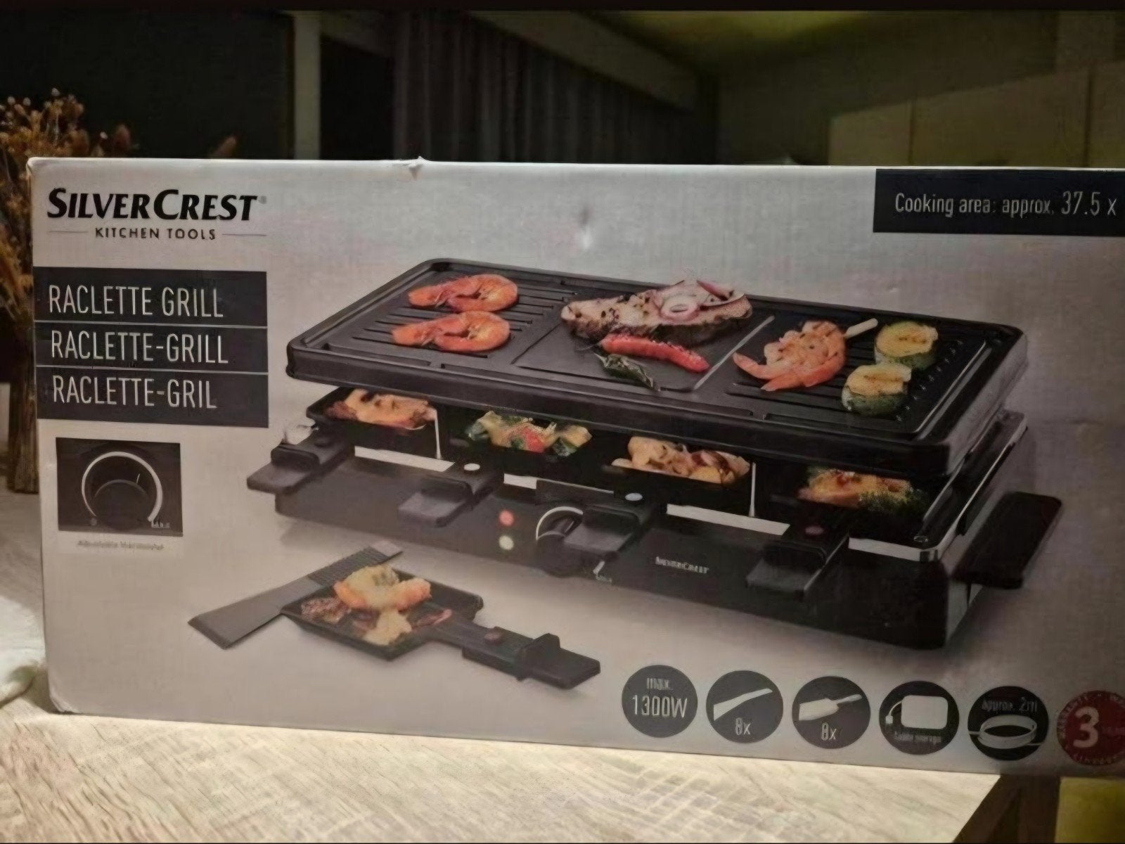 Raclette grill NIEUW 8PERSONEN, Ophalen, Nieuw, 8 personen of meer