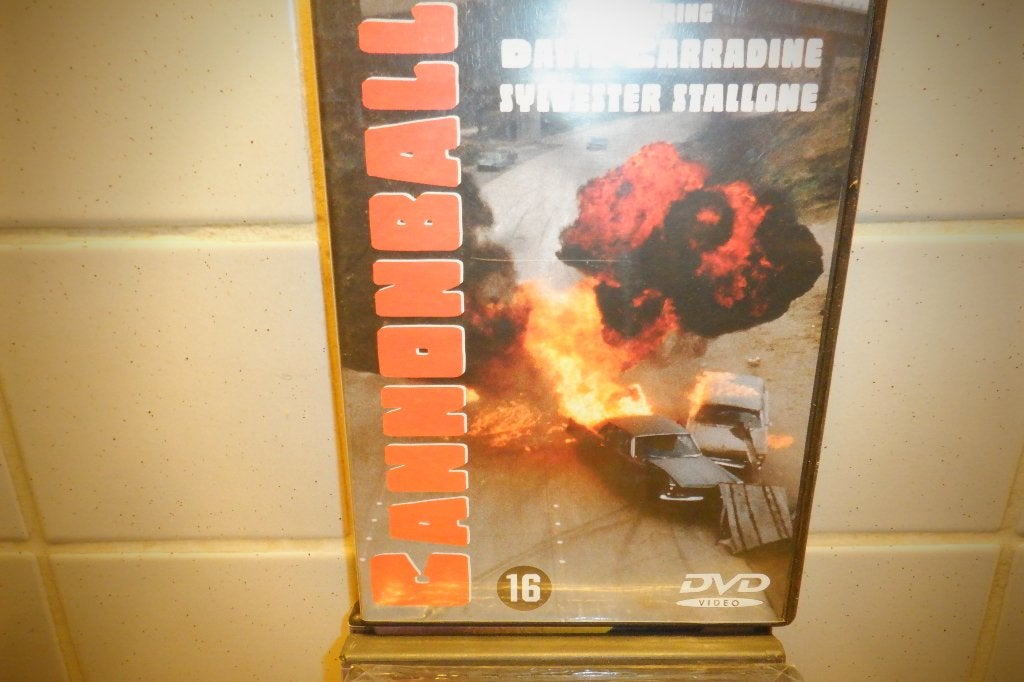 DVD Cannonball(David Carradine & Sylvester Stallone), Cd's en Dvd's, Engels, Vanaf 16 jaar, Nederlands, Actie