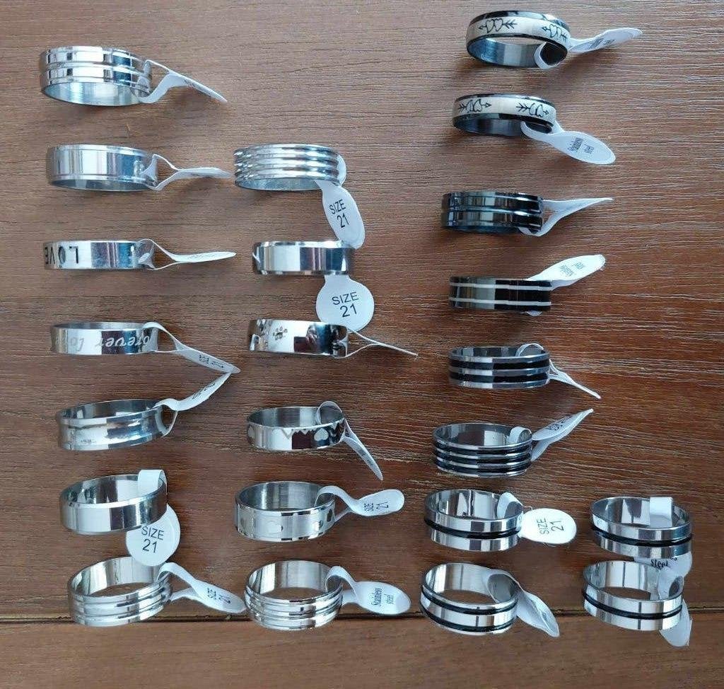 Ringen maat 21, Handtassen en Accessoires, Overige materialen, Overige kleuren, Nieuw, Ophalen of Verzenden